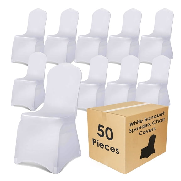 Craft And Party- 10- 100 Pcs Spandex Chair Cover for Dinning Wedding Party Event