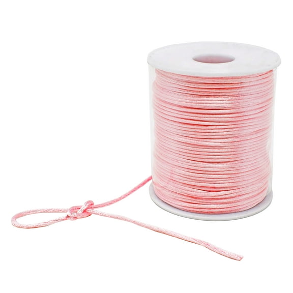 Craft And Party- 2mm x 100 yards Satin Rattail Cord Shamballa Nylon Macrame Kumihimo string