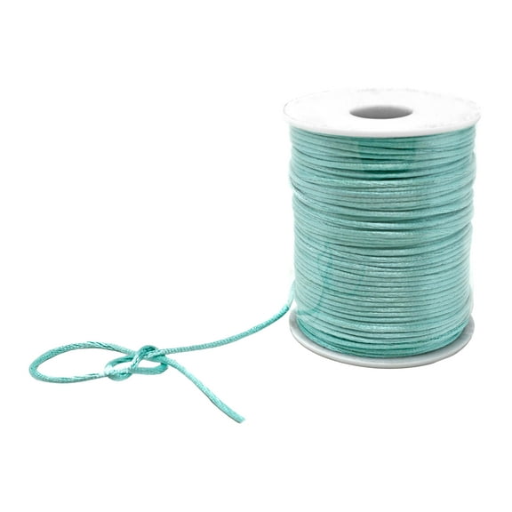 Craft And Party- 2mm x 100 yards Satin Rattail Cord Shamballa Nylon Macrame Kumihimo string