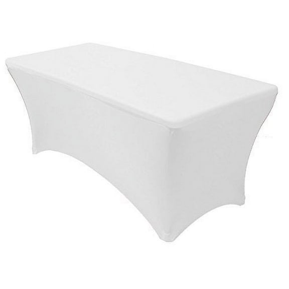 Craft And Party, 8FT Fitted Spandex Rectangular Tablecloth for Home, Party, Wedding or Restaurant