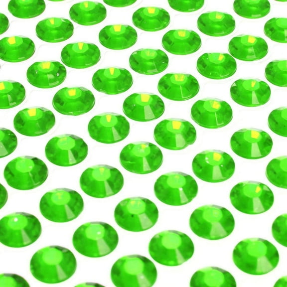 Craft And Party Crystal Rhinestone Adhesive Stickers, 504 Count