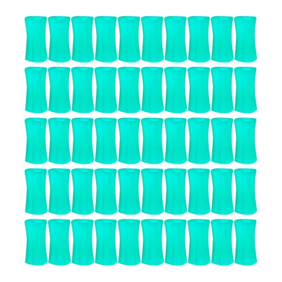 Craft Beads, Flat Tube Jewelry Beads, DIY Bracelet Accessories, 50 Pcs 6×12mm Polished Loose Beads with 2mm Hole, Easy-Thread Beads for Handcraft Making and Practical Gift Production,C
