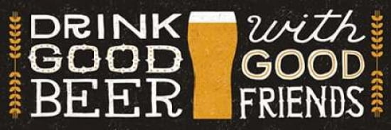 Craft Beer VI Canvas Art - Michael Mullan (12 x 36)