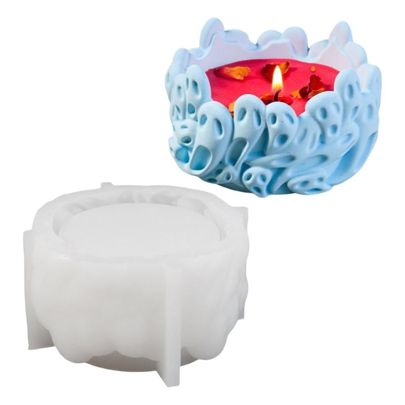 Multifuntional Candle Base Molds Crafting Moulds Shape Candlestick Molds