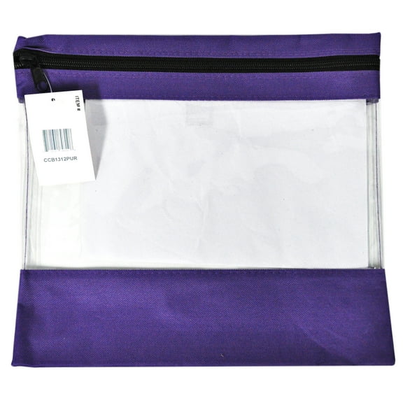 Craft Caddy Bag 13 Inch By 12 Inch Purple