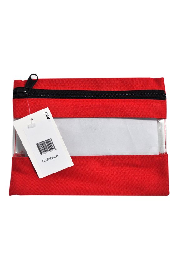 Craft Caddy Bag 8 Inch By 6 Inch Red