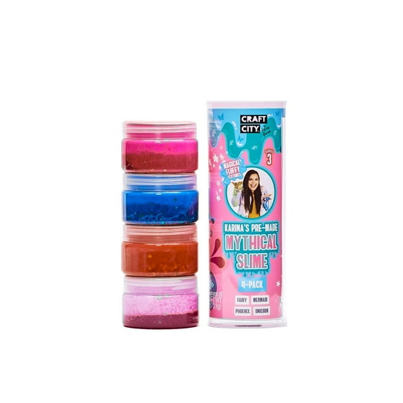 Craft City - Karina Garcia Mythical Slime 4 pack of 3 oz (12 oz)