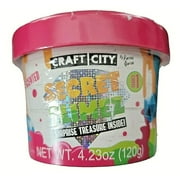 Craft City by Karina Garcia Secret Slimez Series 1 Collectible Slime with Treasure Inside, 4.23 Ounce