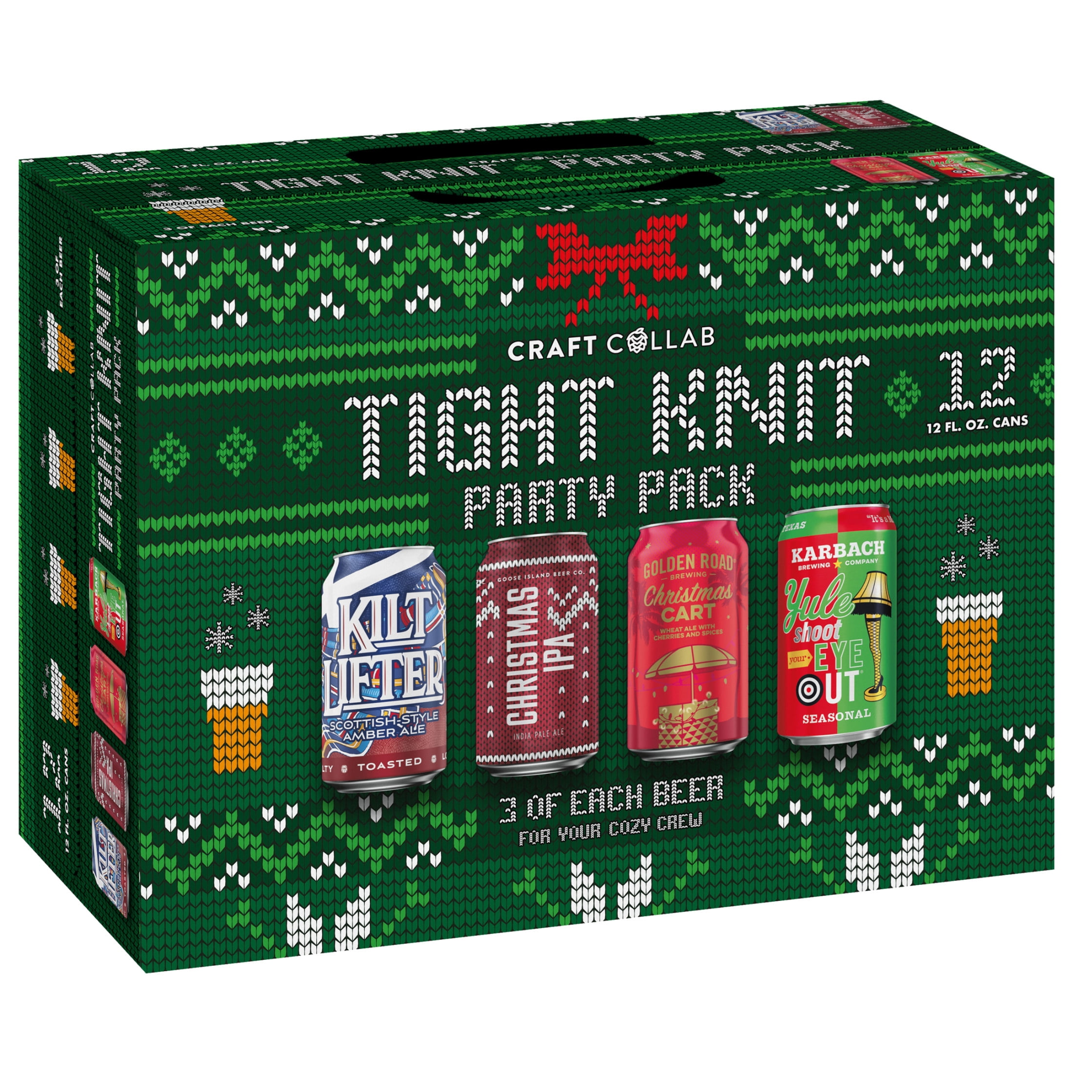 Craft Collab Craft Variety Beer 12 pack 12 fl oz Aluminum Cans 7.5% ABV ...