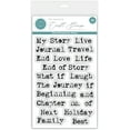 thumbnail image 1 of Craft Consortium Photopolymer Stamp Set-Journal Sentiments, 1 of 1