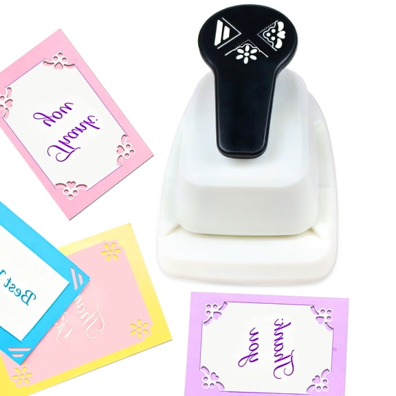3 in 1 Corner Punch for Paper Crafts, Corner Cutter for Scrap booking, Photos, Greeting Cards, Journals and Gift Tags