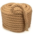 thumbnail image 1 of Craft County 100% Hemp Natural Jute Cord – Eco-Friendly Twine for DIY Crafts – 5/8 Inch (25 Meters), 1 of 1