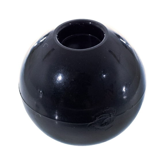 Craft County 10mm Black Round Loose Plastic Beads for Jewelry Making - Available in Multiple Pack Sizes