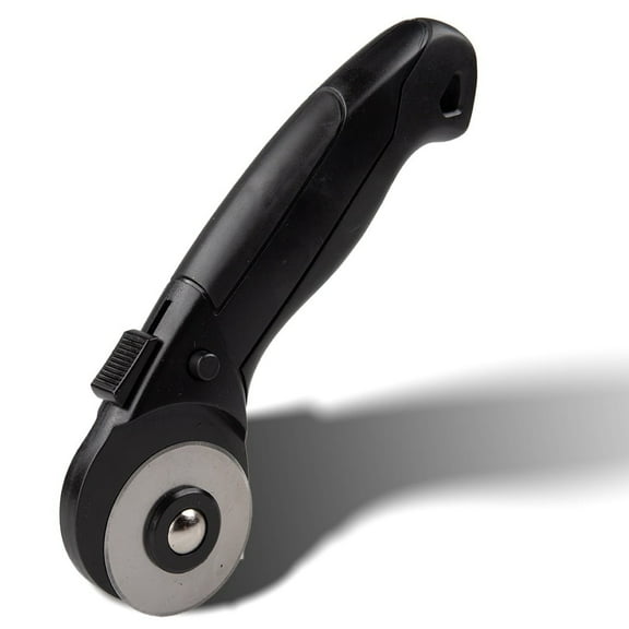Craft County 45 mm Rotary Cutters – Ergonomic Handle with Locking Trigger Rotary Blades for Fabric, Leather, Vinyl and More!