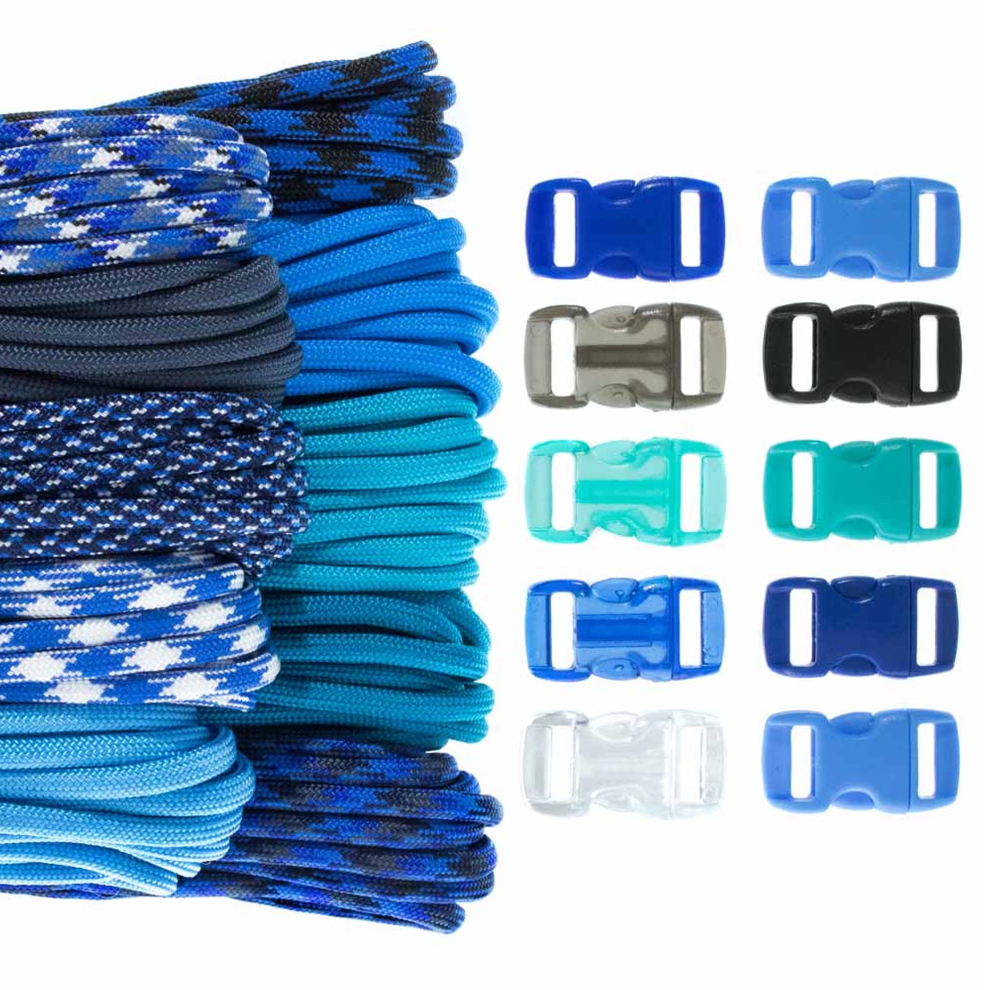 Craft County 550 Paracord Combo Crafting Kit with Buckles