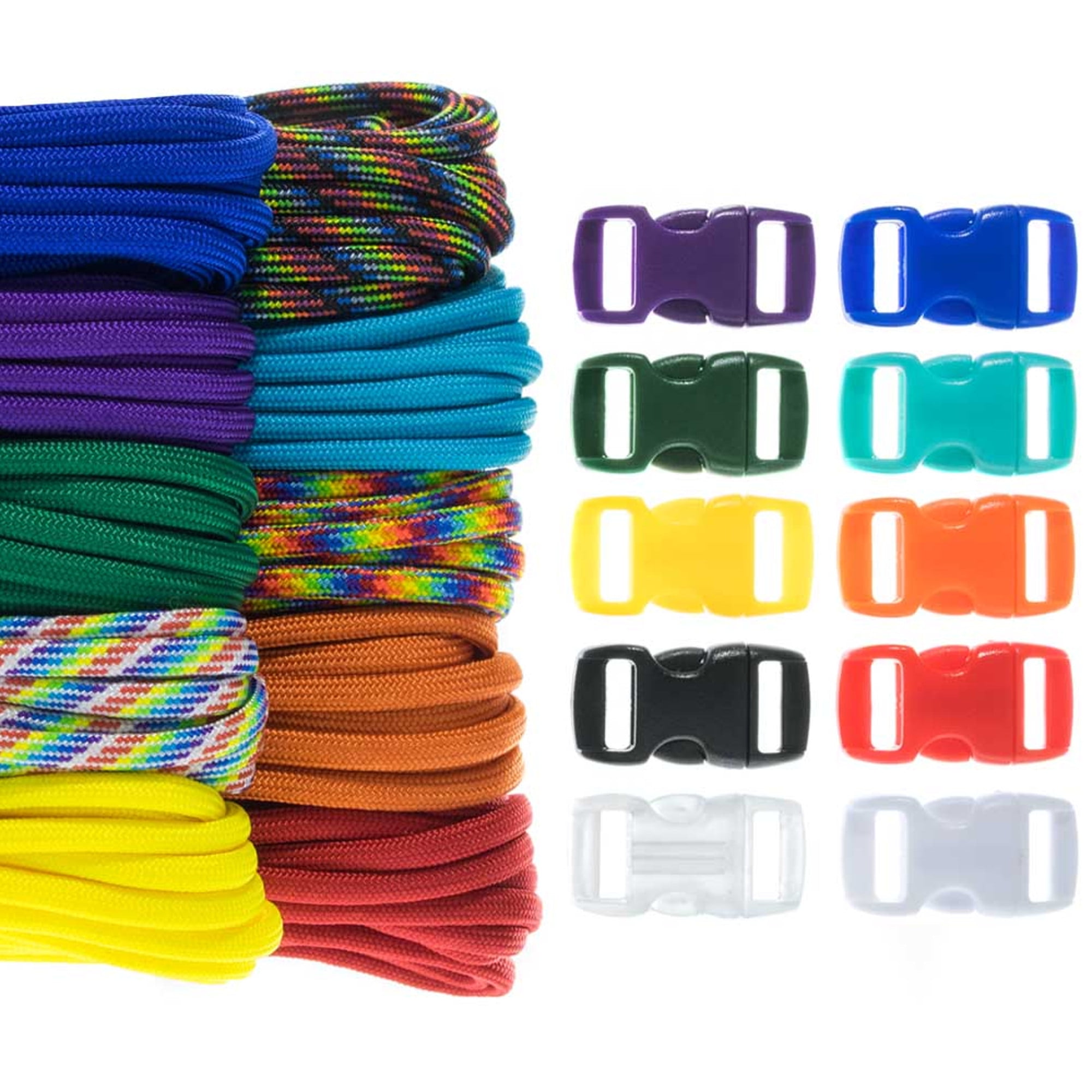 Craft County 550 Paracord Combo Crafting Kit with Buckles