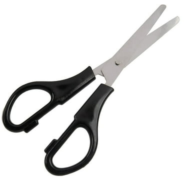 Craft County Ambidextrous Stainless Steel Safety Scissors – Ideal for Crafting, Office Use, Classrooms, and More!