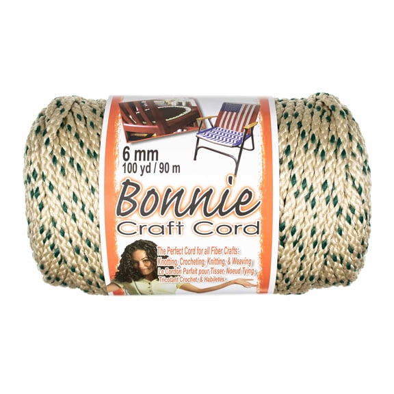 Craft County Bonnie Cord - 6mm Diameter - 100 Yards in Length - Available in an Assortment of Colors