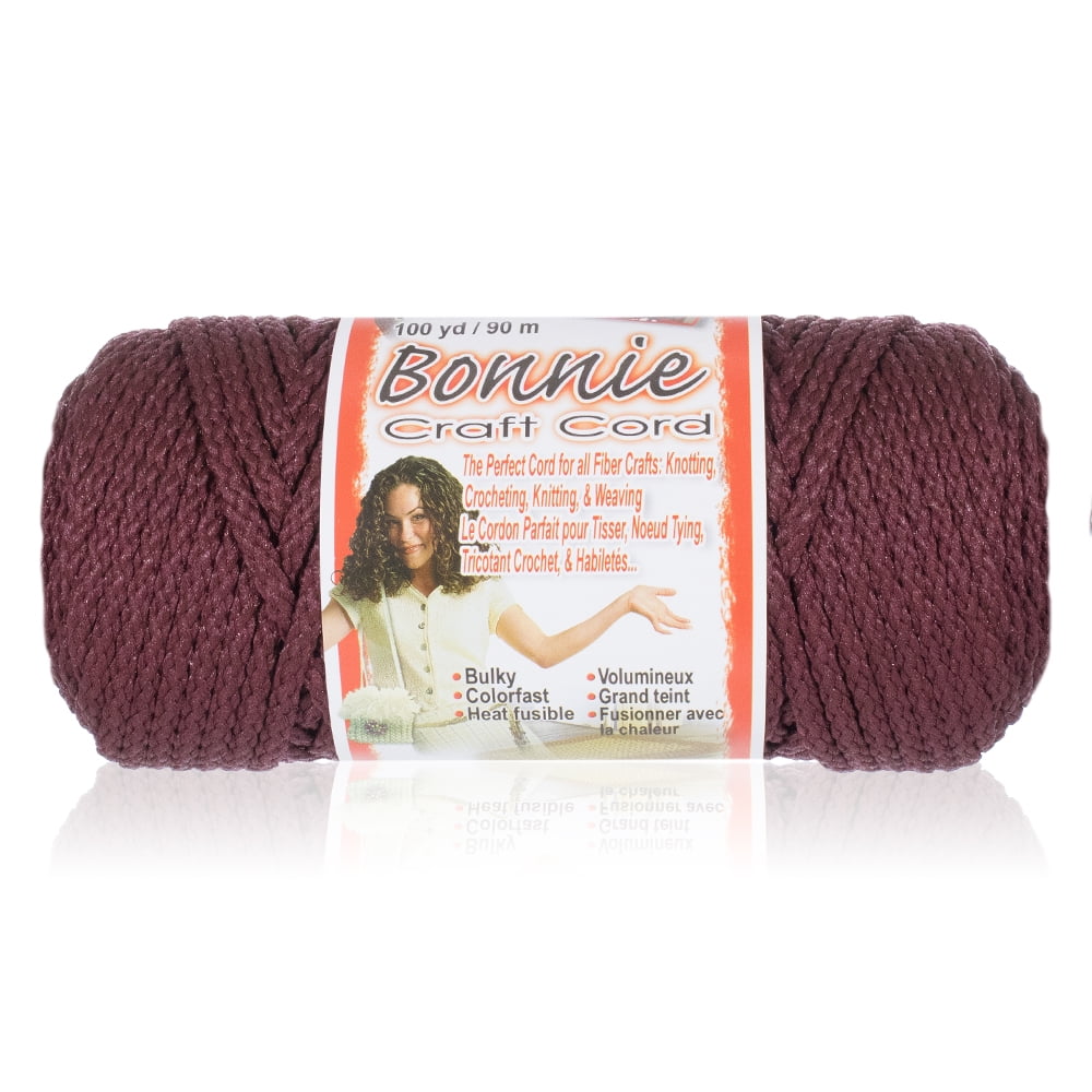 Bobine De Cordon Bonnie Craft 6mm X 100 Yards - Coloris Jote - SKU HWB5