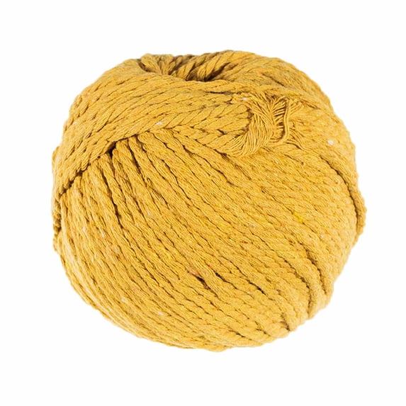 Craft County Cotton Rope - 3mm Diameter 50 Meter Skein in Vibrant Colors - Natural Cotton Cord for DIY Crafting, Macrame, and More