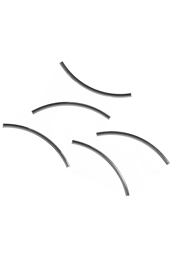 Curved Tube Beads – Multiple Sizes, Colors, and Pack Sizes – Jewelry Connector