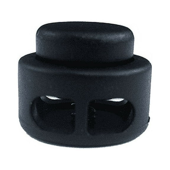 Craft County Double Barrel Slider Spring Loaded Cord Locks - Variety of Bright Colors Available - Pack Sizes Range from 5-1000 - Ideal for Drawstrings, Backpacks, Bracelets