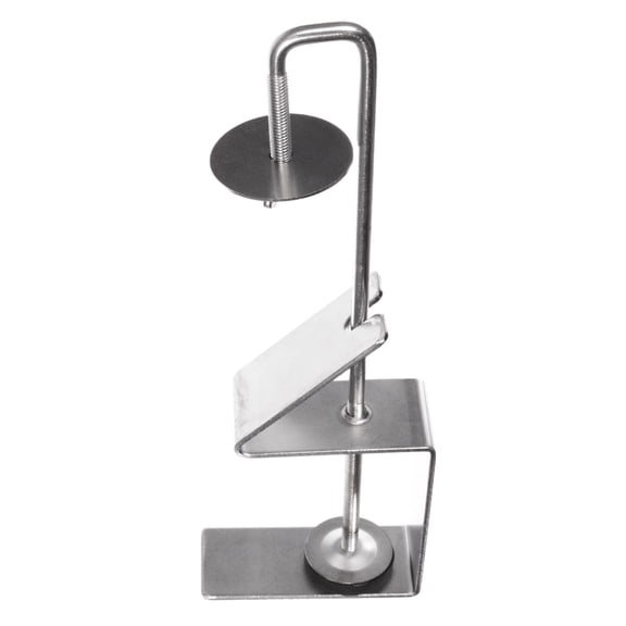 Craft County Macrame Wall Hanging Assistant - Stainless Steel with Door Protector Pad and Adjustable Holding Clamp for Stability