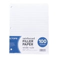 thumbnail image 1 of Craft County Multipack Filler Paper – 3 Pack and 4 Packs – Hole Punched and College Ruled – Office Supplies Loose Leaf Paper, 1 of 4