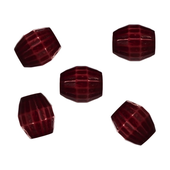 Craft County Oval Resin Beads – Multiple Radiant Colors – 3 Pack Options – DIY Arts and Crafts