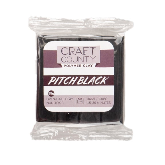 Craft County Oven Bake Clay – Vibrant Polymer Clay for Sculpting, Jewelry Making, Creating Molds, & More!