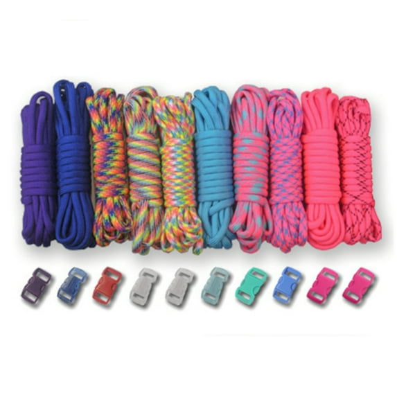 Craft County - Paracord Starter Kit - Multiple Color Combinations