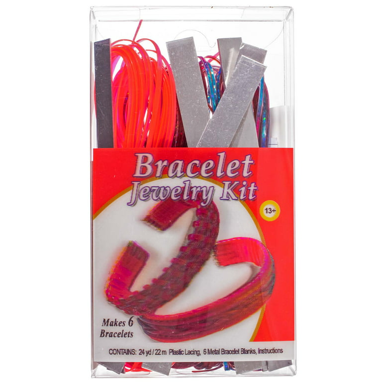 Craft County Rexlace Bracelet Kits with Plastic Lace, Bracelet