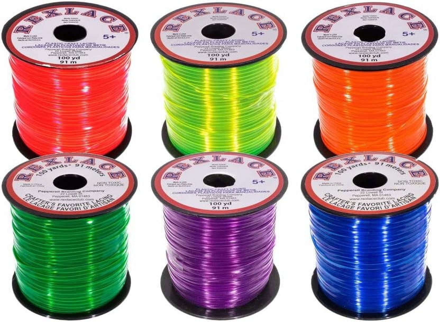 Multicolor Pack Craft County Rexlace Multicolor Bundle Packs - 100 Yards of Each Color ...