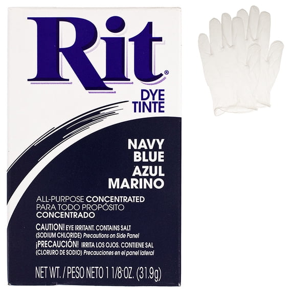 Craft County Navy Blue Powder Fabric Dye, 8 oz