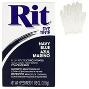 Craft County Navy Blue Powder Fabric Dye, 8 oz