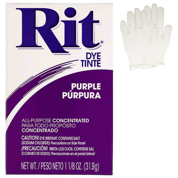Craft County All-Purpose Powder Fabric Dye, Purple, 8 oz