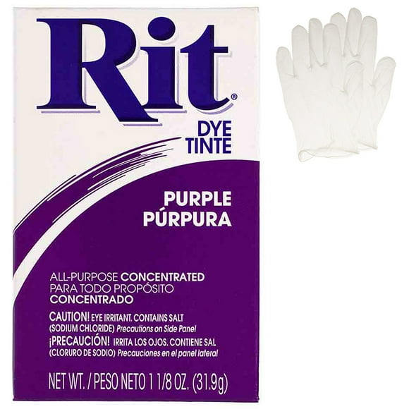 Craft County All-Purpose Powder Fabric Dye, Purple, 8 oz