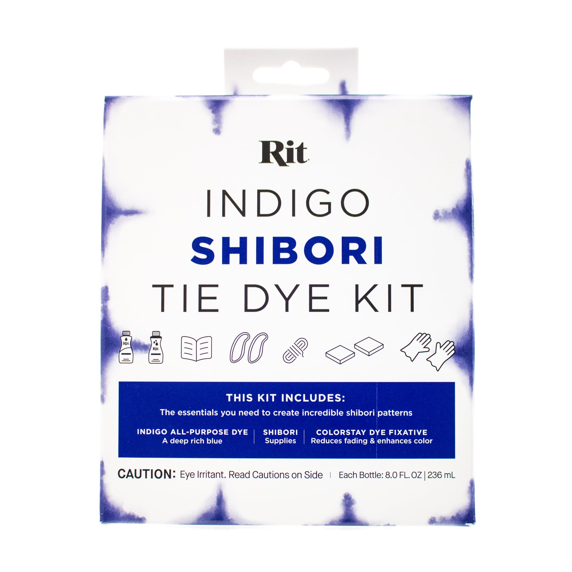 Craft County Rit Tie Dye Kit – 8.0 FL. OZ. – Indigo All-Purpose Dye