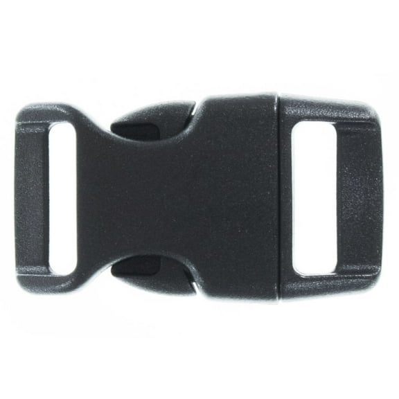 Craft County Wholesale 5/8 Inch Black Side-Release Buckles - Bulk Pack Options for Your Projects & Crafts