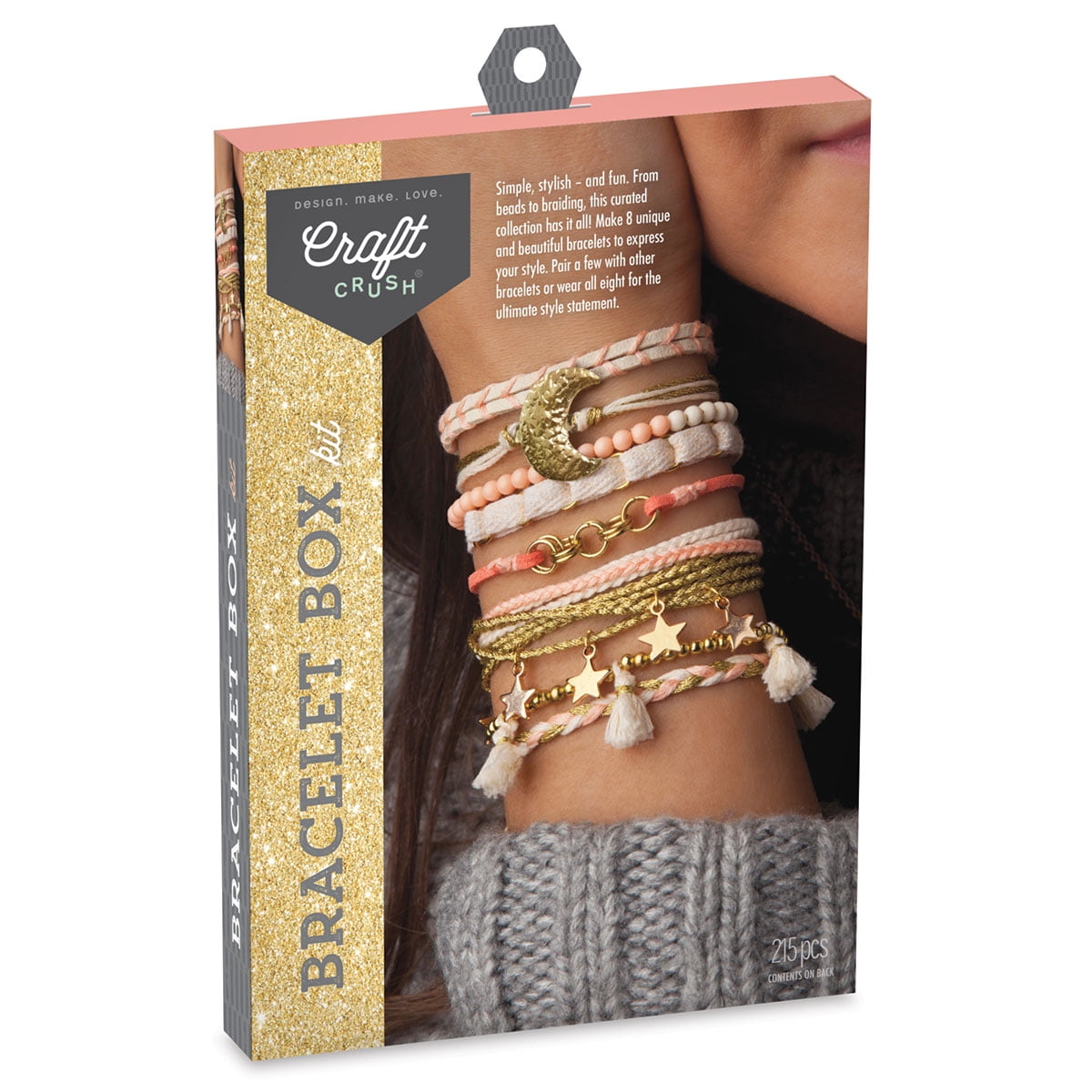 John Adams | Cross Stitch Bracelets Craft Kit: Make and Stitch 8 Stylish  Bracelets | Arts & Crafts | Ages 6+