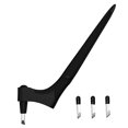 thumbnail image 1 of Craft Cutting Tools Stainless Steel Craft Knives with 15°/30°/45°360-degree Rotating Blade Art Cutting Tool for Craft, Hobby, Scrapbooking, Stencil (Black), 1 of 9