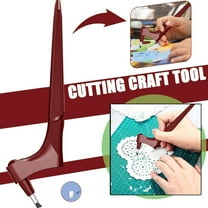 Craft Cutting Tools,Stainless Steel Craft Tool With 360-degree Rotating Slice1PC