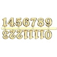 Craft Digital Clock Numbers Kits Metal Arabic or Roman Numerals Set for ...