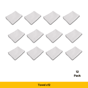 Craft Express 16  x 24  Waffle Kitchen Towels 4-Pack   Premium White Polyester Sublimation & Everyday Use