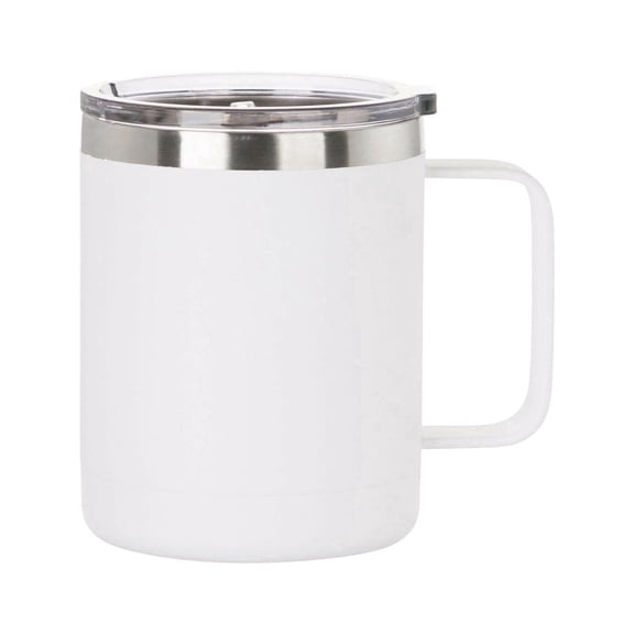 Craft Express 4 Pack 12oz Powder Coated Stainless Steel Mugs &ndash; Laser-Ready Blanks