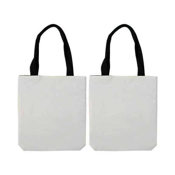 Craft Express Sublimation Linen Totes 2/Pkg-5.7" X 8.25"