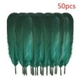 thumbnail image 1 of Craft Feathers Ecohintz 50-Pack Colorful Goose Feathers for Diy Crafts (12-16cm) - Natural Plumage for Sunflower Wall Decor, Dreamcatchers, Hair Accessories & Home Decor, Diy Feathers, 1 of 3