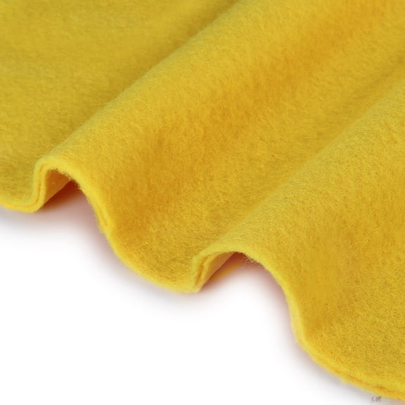 Craft Felt Fabric Sewing Felt Sheets Nonwoven for Patchwork DIY, Cards, Carpet Sold by the Yard Yellow
