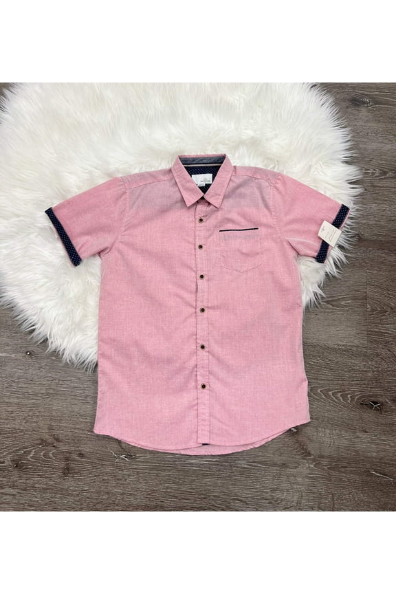 Craft+Flow Red Button Up Shirt