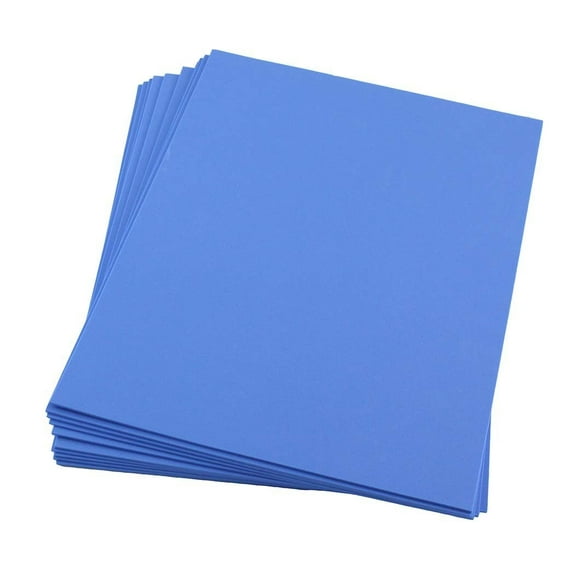 Craft Foam -9" x 12" Sheets-Royal Blue-10 Pack- 2mm thick